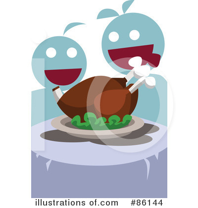 Royalty-Free (RF) Thanksgiving Clipart Illustration by mayawizard101 - Stock Sample #86144
