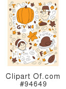 Thanksgiving Clipart #94649 by Cory Thoman