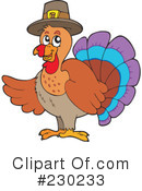 Thanksgiving Turkey Clipart #230233 by visekart