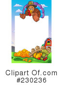 Thanksgiving Turkey Clipart #230236 by visekart