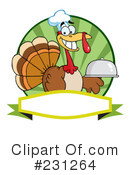 Thanksgiving Turkey Clipart #231264 by Hit Toon