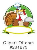 Thanksgiving Turkey Clipart #231273 by Hit Toon