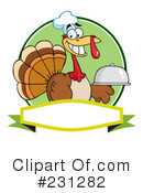 Thanksgiving Turkey Clipart #231282 by Hit Toon