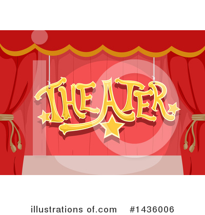 Royalty-Free (RF) Theater Clipart Illustration by BNP Design Studio - Stock Sample #1436006