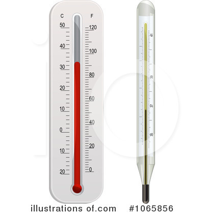 Royalty-Free (RF) Thermometer Clipart Illustration by elaineitalia - Stock Sample #1065856