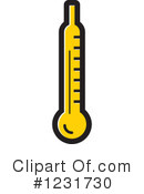Thermometer Clipart #1231730 by Lal Perera