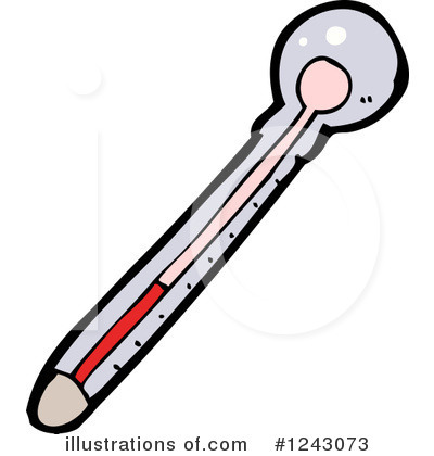 Royalty-Free (RF) Thermometer Clipart Illustration by lineartestpilot - Stock Sample #1243073
