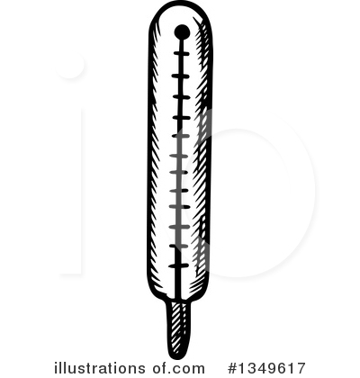 Royalty-Free (RF) Thermometer Clipart Illustration by Vector Tradition SM - Stock Sample #1349617