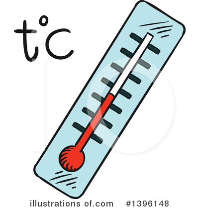 Royalty-Free (RF) Thermometer Clipart Illustration by Vector Tradition SM - Stock Sample #1396148