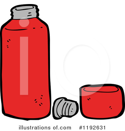 Royalty-Free (RF) Thermos Clipart Illustration by lineartestpilot - Stock Sample #1192631