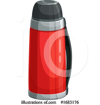 Thermos Clipart #1683176 by Vector Tradition SM