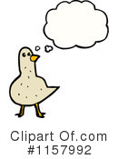 Thinking Bird Clipart #1157992 by lineartestpilot
