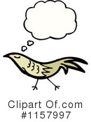 Thinking Bird Clipart #1157997 by lineartestpilot