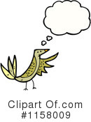 Thinking Bird Clipart #1158009 by lineartestpilot
