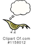 Thinking Bird Clipart #1158012 by lineartestpilot