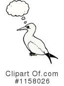 Thinking Bird Clipart #1158026 by lineartestpilot