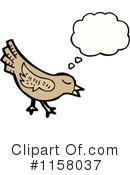 Thinking Bird Clipart #1158037 by lineartestpilot