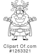 Thor Clipart #1263321 by Cory Thoman