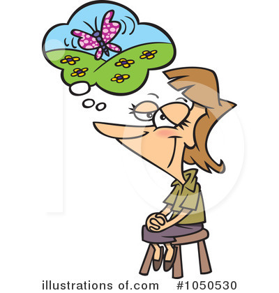 Royalty-Free (RF) Thoughts Clipart Illustration by toonaday - Stock Sample #1050530
