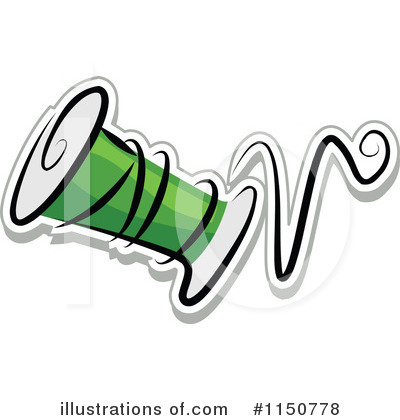 Royalty-Free (RF) Thread Clipart Illustration by BNP Design Studio - Stock Sample #1150778