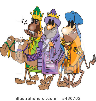 Three Wise Men Clipart #436762 by toonaday