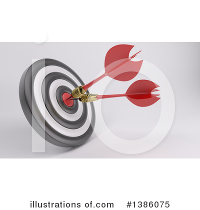 Darts Clipart #1386075 by KJ Pargeter