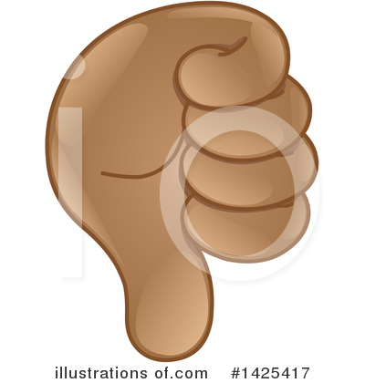 Thumbs Down Clipart #1425417 by yayayoyo