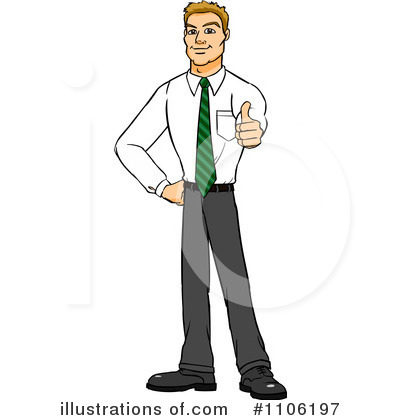 Royalty-Free (RF) Thumb Up Clipart Illustration by Cartoon Solutions - Stock Sample #1106197