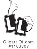 Thumb Up Clipart #1163807 by Lal Perera