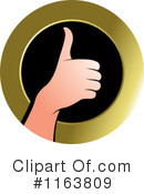 Thumb Up Clipart #1163809 by Lal Perera