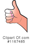 Thumb Up Clipart #1167485 by Lal Perera