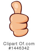 Thumb Up Clipart #1446342 by Hit Toon
