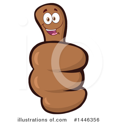Royalty-Free (RF) Thumb Up Clipart Illustration by Hit Toon - Stock Sample #1446356
