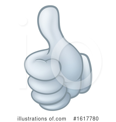 Royalty-Free (RF) Thumb Up Clipart Illustration by AtStockIllustration - Stock Sample #1617780