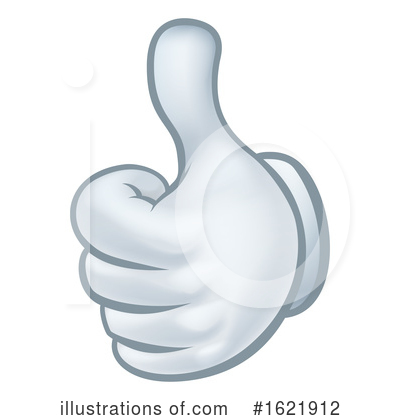 Royalty-Free (RF) Thumb Up Clipart Illustration by AtStockIllustration - Stock Sample #1621912