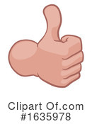 Thumb Up Clipart #1635978 by AtStockIllustration