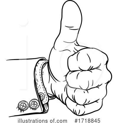 Royalty-Free (RF) Thumb Up Clipart Illustration by AtStockIllustration - Stock Sample #1718845