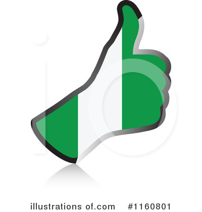 Royalty-Free (RF) Thumb Up Flag Clipart Illustration by Andrei Marincas - Stock Sample #1160801