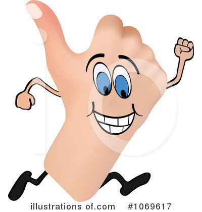 Royalty-Free (RF) Thumbs Up Clipart Illustration by Andrei Marincas - Stock Sample #1069617