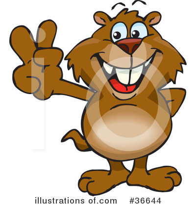 Royalty-Free (RF) Thumbs Up Clipart Illustration by Dennis Holmes Designs - Stock Sample #36644