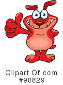 Thumbs Up Clipart #90829 by Dennis Holmes Designs