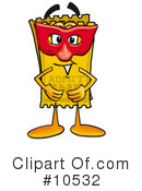 Ticket Clipart #10532 by Mascot Junction