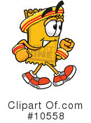 Ticket Clipart #10558 by Mascot Junction
