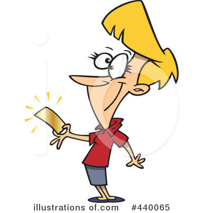 Royalty-Free (RF) Ticket Clipart Illustration by toonaday - Stock Sample #440065