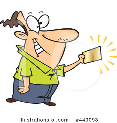 Royalty-Free (RF) Ticket Clipart Illustration by toonaday - Stock Sample #440093