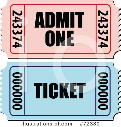 Tickets Clipart #72380 by cidepix