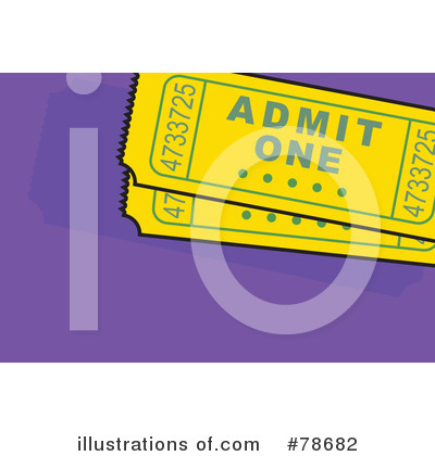 Royalty-Free (RF) Ticket Clipart Illustration by Prawny - Stock Sample #78682