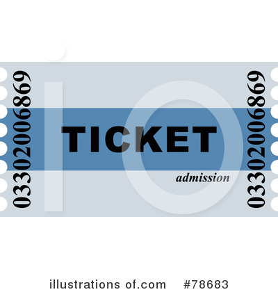 Royalty-Free (RF) Ticket Clipart Illustration by Prawny - Stock Sample #78683
