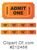 Ticket Stub Clipart #212468 by michaeltravers