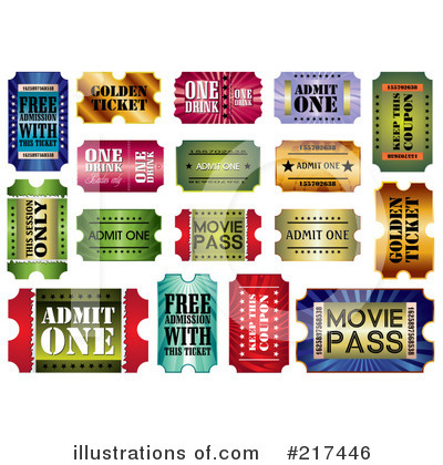 Tickets Clipart #217446 by MilsiArt